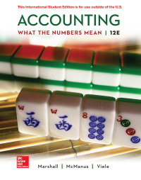Cover image: Accounting: What the Numbers Mean 12th edition 9781260565492