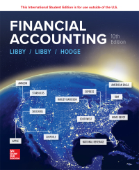 Imagen de portada: Financial Accounting ISE 10th edition 9781260568509