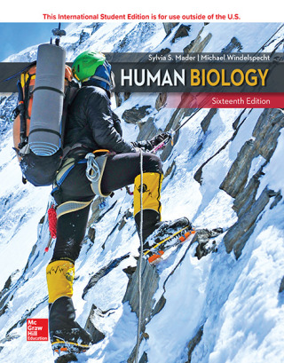 Imagen de portada: ISE Human Biology 16th edition 9781260547603