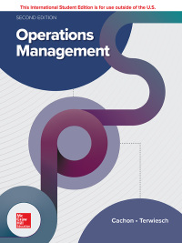 Cover image: Operations Management 2nd edition 9781260547610