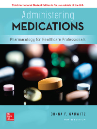 Cover image: ISE Administering Medications 9th edition 9781260566383