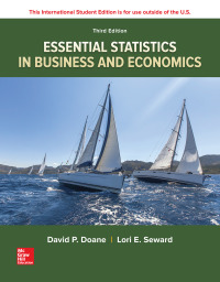 Cover image: Essential Statistics in Business and Economics 3rd edition 9781260547641