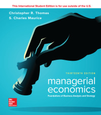 Cover image: Managerial Economics 13th edition 9781260565546