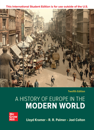 Cover image: ISE A History of Europe in the Modern World 12th edition 9781260548051