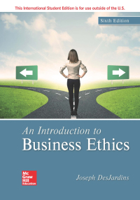 Cover image: An Introduction to Business Ethics 6th edition 9781260548082