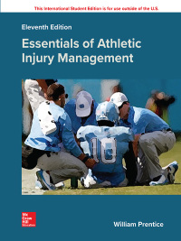 Imagen de portada: Essentials of Athletic Injury Management 11th edition 9781260548037
