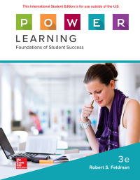 Cover image: P. O. W. E. R. Learning ISE 3rd edition 9781260566444