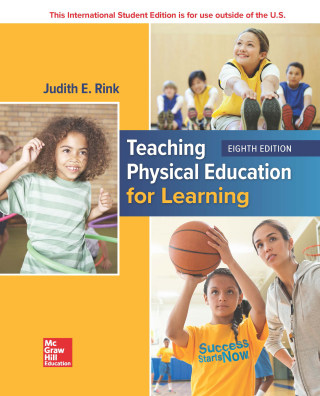 Imagen de portada: ISE Teaching Physical Education for Learning 8th edition 9781260566284