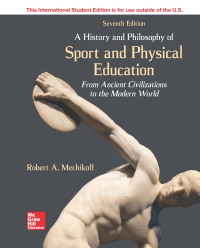 Cover image: History and Philosophy of Sport and Physical Education 7th edition 9781260566307