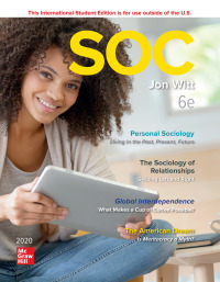 Cover image: SOC 2020 6th edition 9781260565751