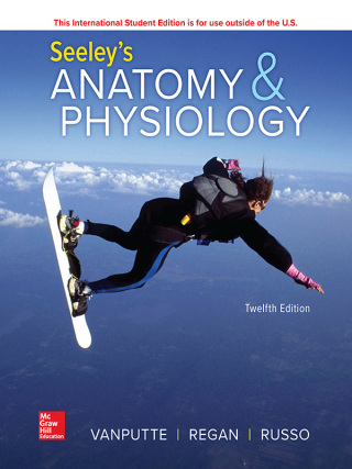 Cover image: ISE Seeley's Anatomy & Physiology 12th edition 9781260565966