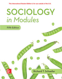 Omslagafbeelding: Sociology in Modules ISE 5th edition 9781260565720