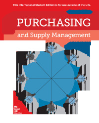 Cover image: Purchasing and Supply Management 16th edition 9781260548112