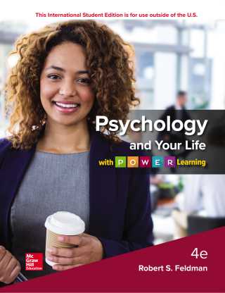 表紙画像: Psychology and Your Life with P. O. W. E. R. Learning ISE 4th edition 9781260565584