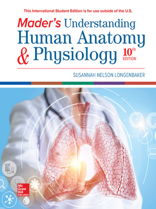 Cover image: ISE Mader's Understanding Human Anatomy & Physiology 10th edition 9781260565997