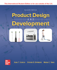 Cover image: Product Design & Development 7th edition 9781260566437