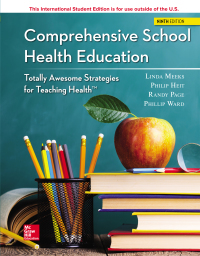 Imagen de portada: Comprehensive School Health Education 9th edition 9781260084573