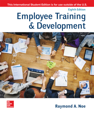 Imagen de portada: ISE Employee Training & Development 8th edition 9781260565638