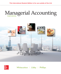 Imagen de portada: Managerial Accounting ISE 4th edition 9781260569629