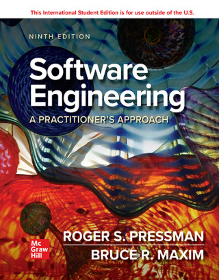 Cover image: ISE Software Engineering: A Practitioner's Approach 9th edition 9781260548006