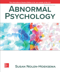 Omslagafbeelding: Abnormal Psychology 8th edition 9781260547900