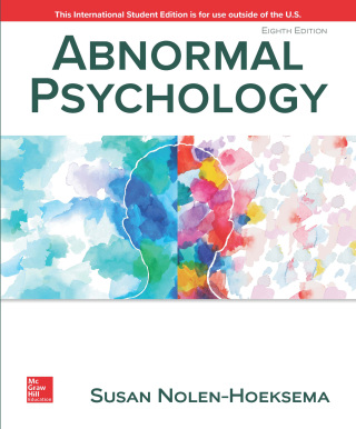 Cover image: ISE Abnormal Psychology 8th edition 9781260547900