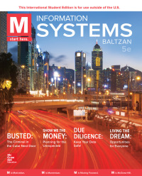 Cover image: M: Information Systems 5th edition 9781260566369