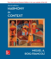 Imagen de portada: Harmony in Context 3rd edition 9781260566505