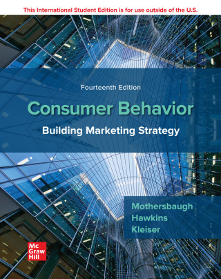 Cover image: ISE Consumer Behavior: Building Marketing Strategy 14th edition 9781260566482