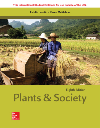 Cover image: Plants and Society 8th edition 9781260085112