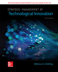 Cover image: Strategic Management of Technological Innovation 6th edition 9781260565799