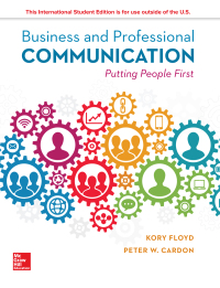 Cover image: Business and Professional Communication 1st edition 9781260547955