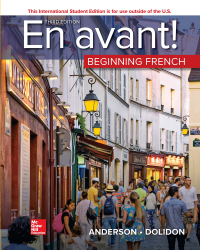 Cover image: En avant: Beginning French 3rd edition 9781260566406