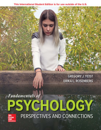 Cover image: Fundamentals of Psychology: Perspectives and Connections 1st edition 9781260547924