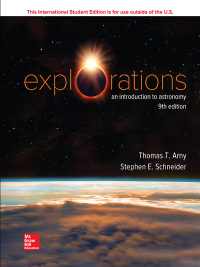 Cover image: Explorations: Introduction to Astronomy 9th edition 9781260565898