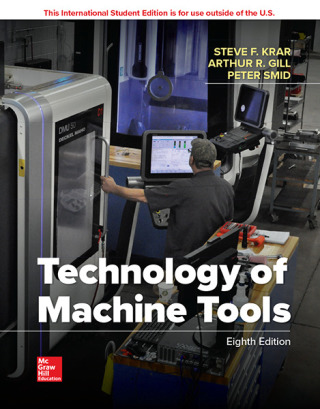 Cover image: ISE Technology of Machine Tools 8th edition 9781260565782