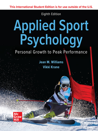 Imagen de portada: ISE Applied Sport Psychology: Personal Growth to Peak Performance 8th edition 9781260575569
