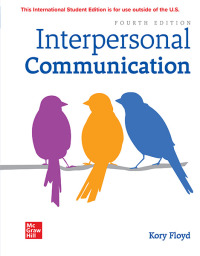 Cover image: Interpersonal Communication 4th edition 9781260575620