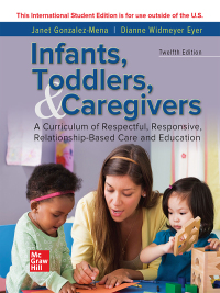 Omslagafbeelding: Infants Toddlers  and Caregivers: A Curriculum of Respectful  Responsive Care and Education 12th edition 9781260575743