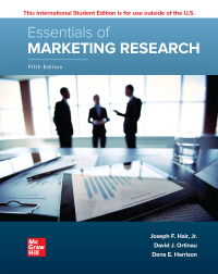 Titelbild: Essentials of Marketing Research 5th edition 9781260575781