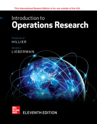 صورة الغلاف: Introduction to Operations Research 11th edition 9781260575873