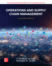 Cover image: Operations and Supply Chain Management 16th edition 9781260575941