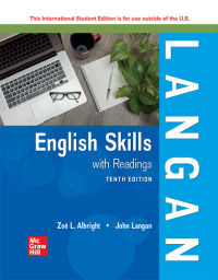 表紙画像: English Skills with Readings 10th edition 9781260570403