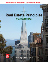 Cover image: Real Estate Principles 6th edition 9781260570496
