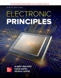 Imagen de portada: Electronic Principles 9th edition 9781260570564