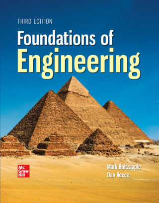 Cover image: Foundations of Engineering 3rd edition 9781260253931