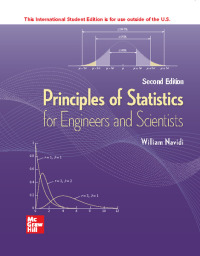 Cover image: Principles of Statistics for Engineers & Scientists 2nd edition 9781260570731