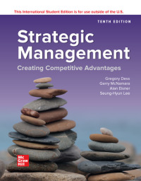Cover image: Strategic Management: Creating Competitive Advantages 10th edition 9781260575262