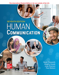 Cover image: Human Communication 7th edition 9781260570892