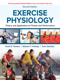 Cover image: Exercise Physiology: Theory and Application to Fitness and Performance 11th edition 9781260570922